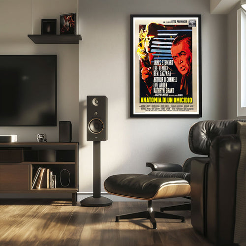 "Anatomy Of A Murder" (1959) Framed Movie Poster