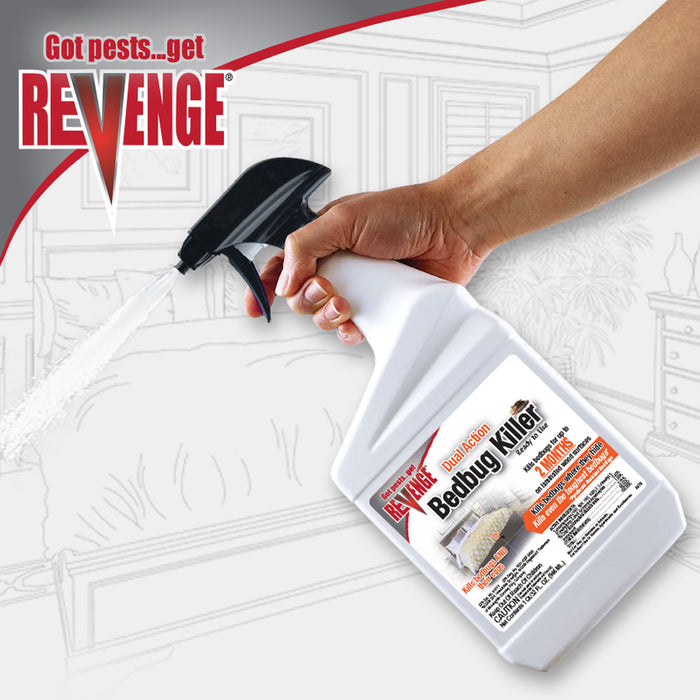 BONIDE Revenge Dual-Action Bedbug Killer Ready-to-Use