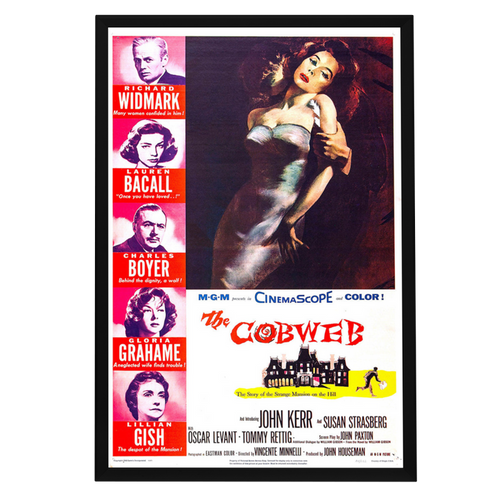 "Cobweb" (1955) Framed Movie Poster