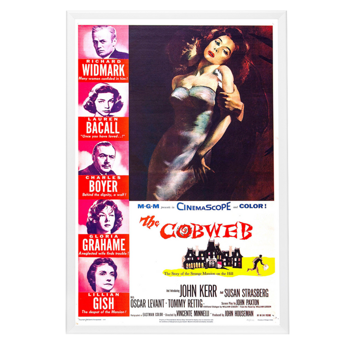"Cobweb" (1955) Framed Movie Poster